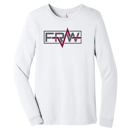 Unisex Jersey Long Sleeve Tee (White) Thumbnail