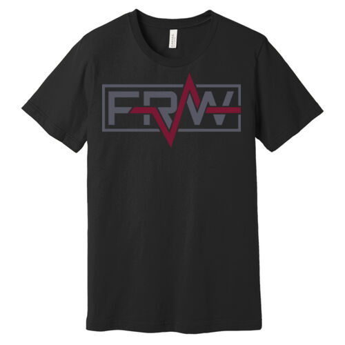 Unisex Tri-blend Short Sleeve Tee (Black/Grey) Thumbnail